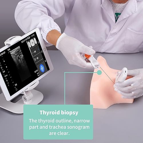 Miniatura 4 de Ultrasonido Guiado Punción tiroidea Fantasma Biopsia tiroidea de punción Entrenamiento de la práctica de la punción, Biopsia celular, Enfoque de