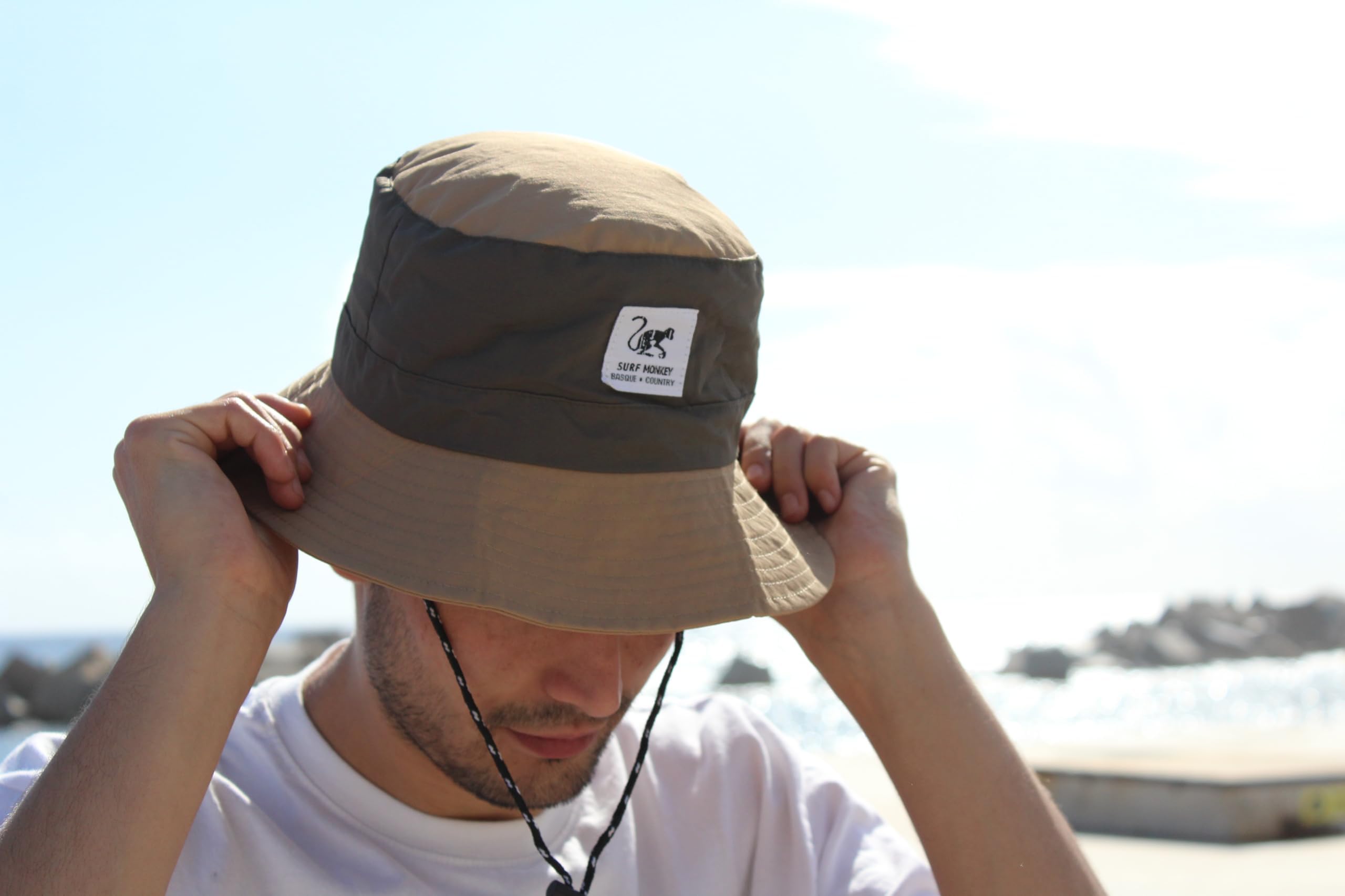 SURF MONKEY - Boonie, Cappello, impermeabile, uomo/donna, taglia unica, pieghevole