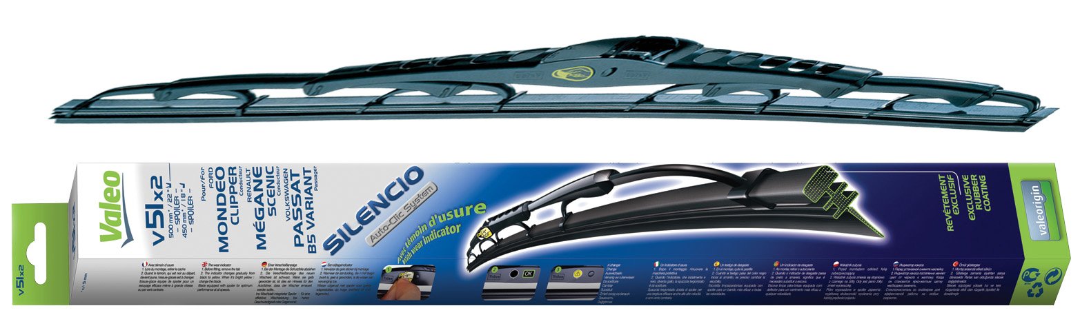 Valeo 574198 SILENCIO CARDBOARD Wiper Blade