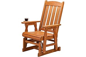 VINGLI Outdoor Glider Chair: Effortless Gliding and Comfort