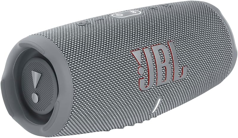 JBL Charge 5 - parlante portátil resistente al agua - Gris | Atrevido sonido JBL Original Pro, 20 horas de reproducción, IP67 a prueba de agua y polvo, transmisión inalámbrica por Bluetooth