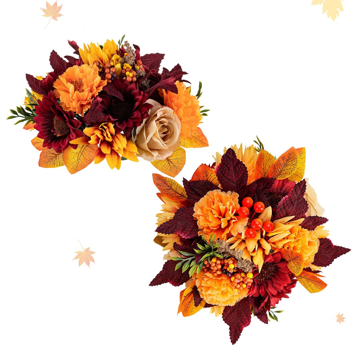 BLOSMON Fall Sunflower Centerpieces