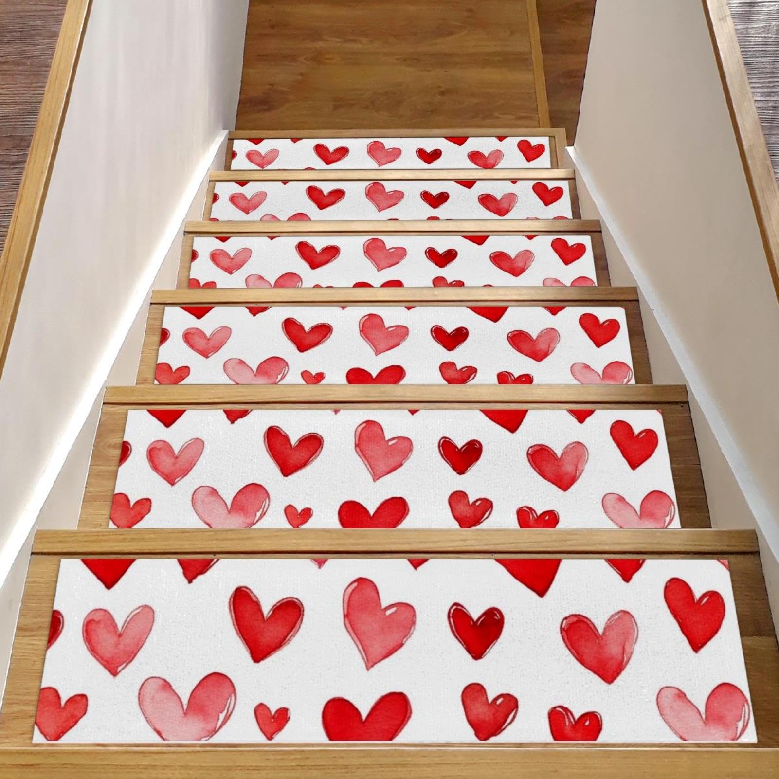 Marches d'escalier antidérapantes contre les glissades sur bois, tapis lavable pour chien