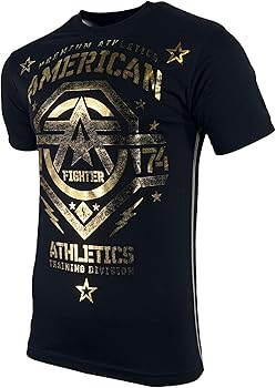 American Fighter T-shirt Uomo 2XL MMA Premium Atletica Tie Dye - Foto 5