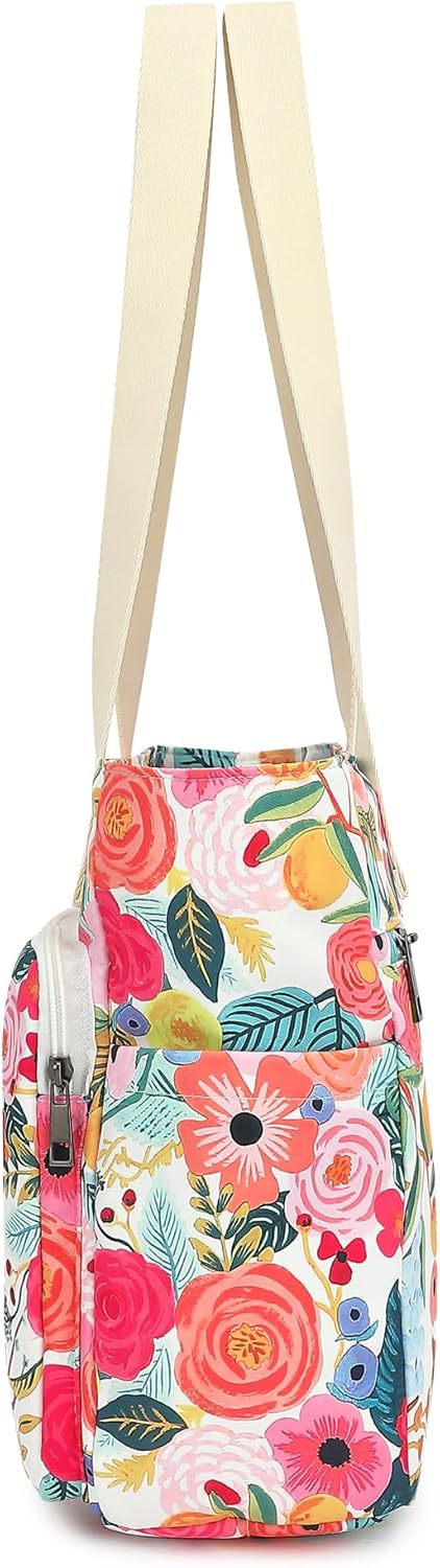 Women Tote Bag With Muti-Pockets,Lightweight Shoulder Bag,Large Capacity Handbag for Travel, Work, Gym - Image 7