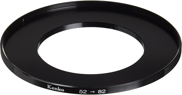 Kenko フィルター径変換アダプター ステップアップリングN 52-82mm 日本製 887622 - 1