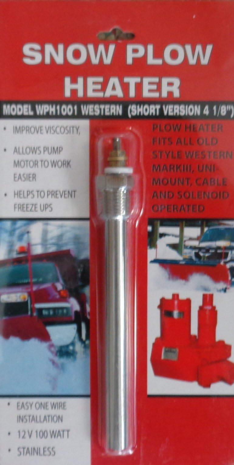 Combined Manufacturing Snow Plow Heater - Keep Your Engine Running In Cold Weather - Improves Oil Viscosity