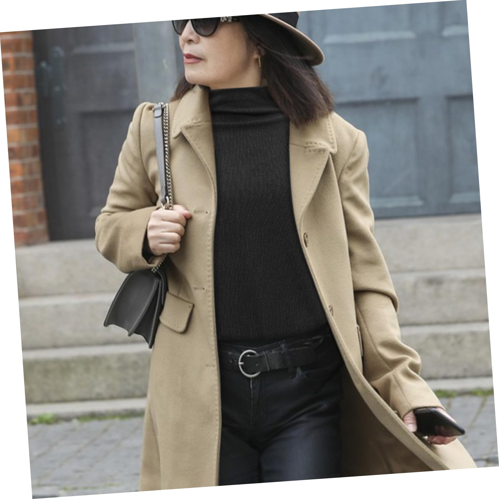 GALPADA Women Thermal Crewneck Sleeve Shirt Soft Warm Base Top for Cold Weather Comfortable and Stretchy Design Stylish for Casual Wear for Everyday Use Grey