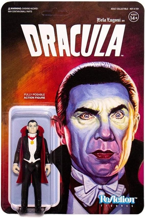 Super7 Universal Monsters Dracula - 3.75 Universal Monster Movies Action Figure Classic Movie Collectibles and Retro Toys