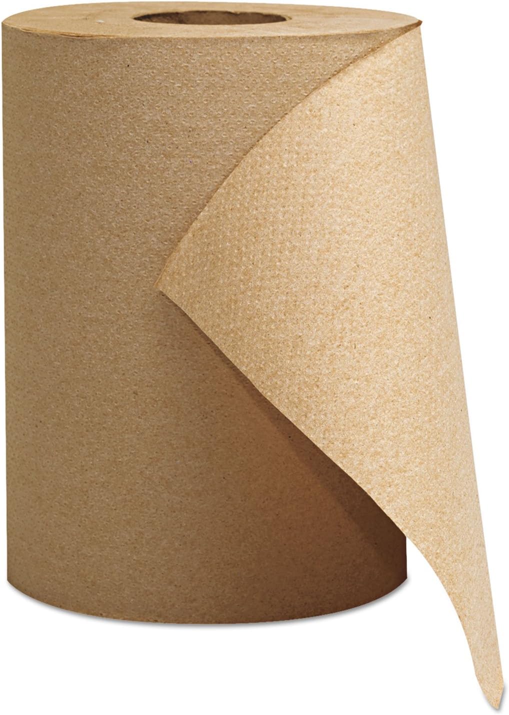 GEN 1804 Hardwound Roll Towels 1-Ply Brown 8-Inch x 300 ft 12 Rolls/Carton
