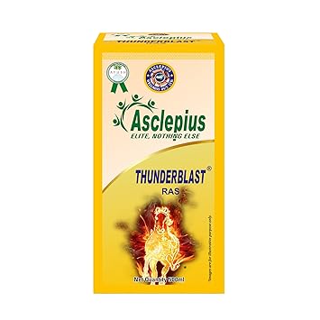 Asclepius Thuderblast Ras Enhances Physical Strength and Stamina, Boosts Natural Energy, Supports Vitality with Adaptogenic Herbs, Stimulant-Free - 500ml