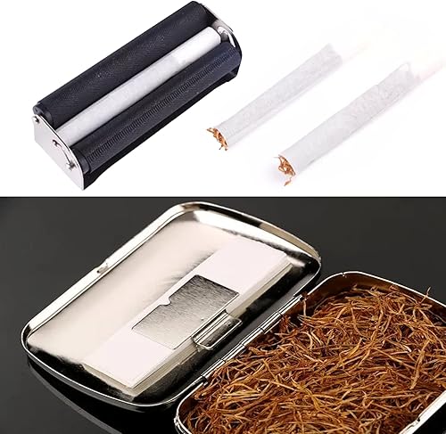 Miniatura 6 de Rodillo de cigarrillos, máquina de rodamiento de cigarrillos de metal, máquina de cigarrillos de 3.071in