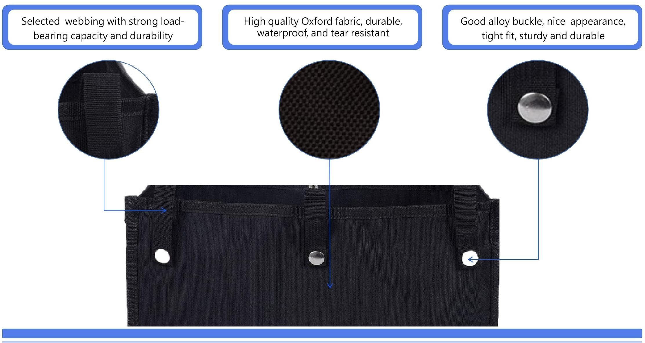Bolsas para andador XINFULLWOL, bolsa de almacenamiento para andador debajo del asiento, accesorios para andador plegable, bolsas de accesorios para personas mayores, cesta médica de reemplazo debajo