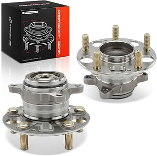 A-Premium 2 x Rear Wheel Bearing and Hub Assembly with 5-Lug