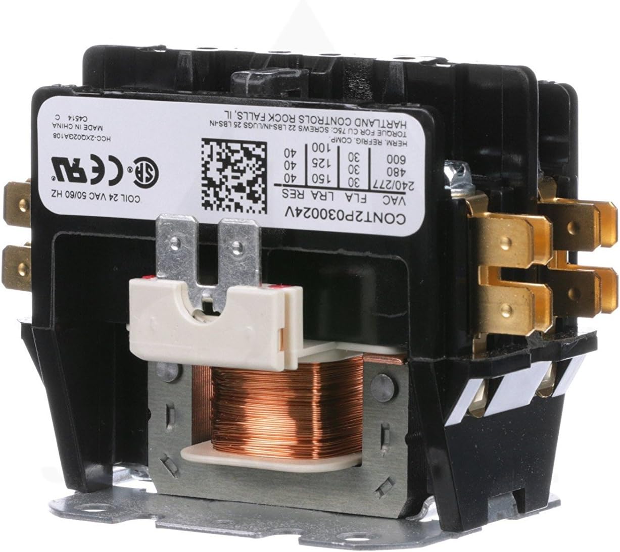 Hvac Contactor OEM Replacement Trane Double Pole 30 Amp 24v 24 Volt Relay