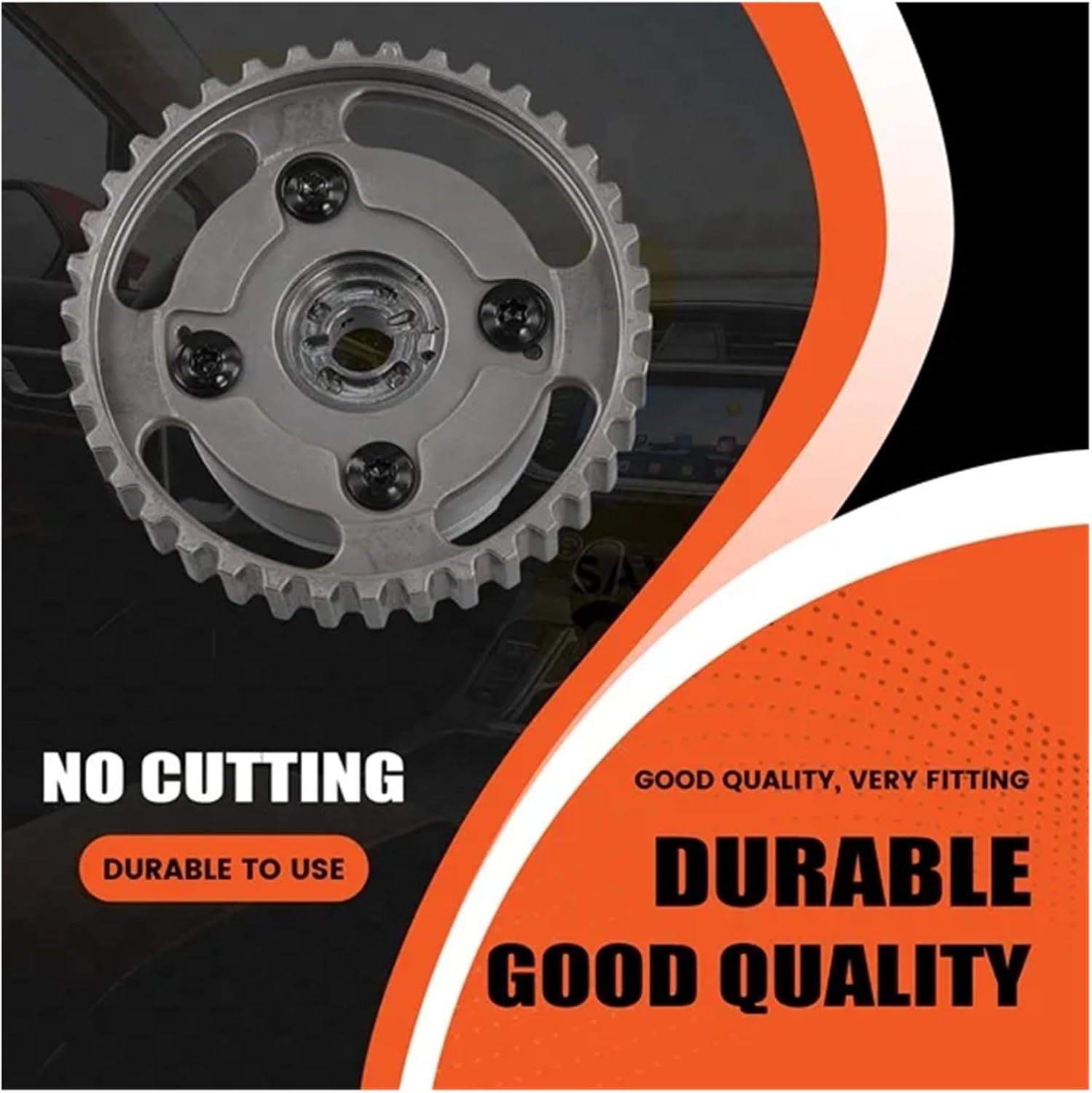 CVVT Intake Camshaft Adjuster Gear 1613709280 9813097480 Compatible With Peugeot Compatible With Citroen 1.2T-EB2DTS