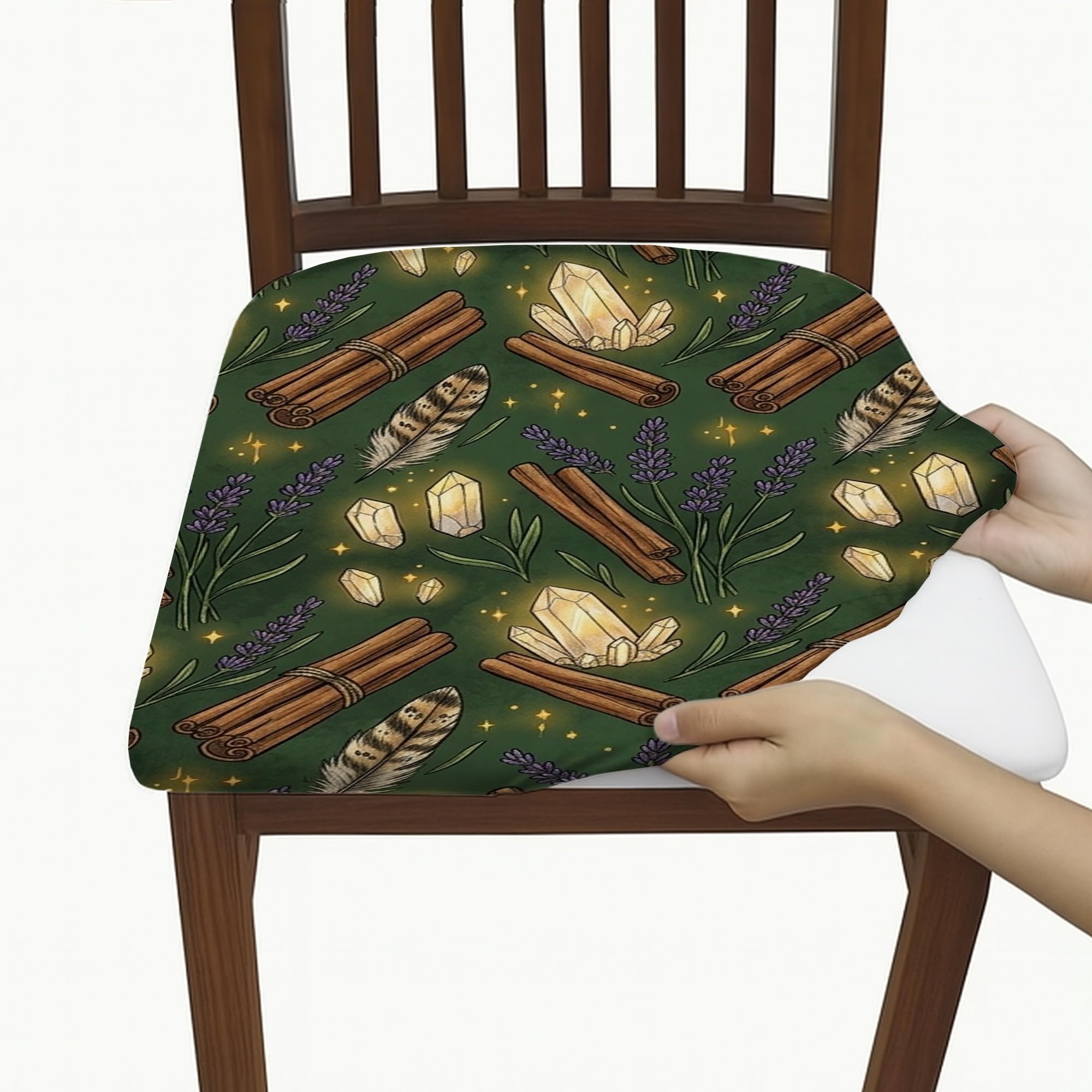 Housse de siège en élasthanne de qualité supérieure motif nature