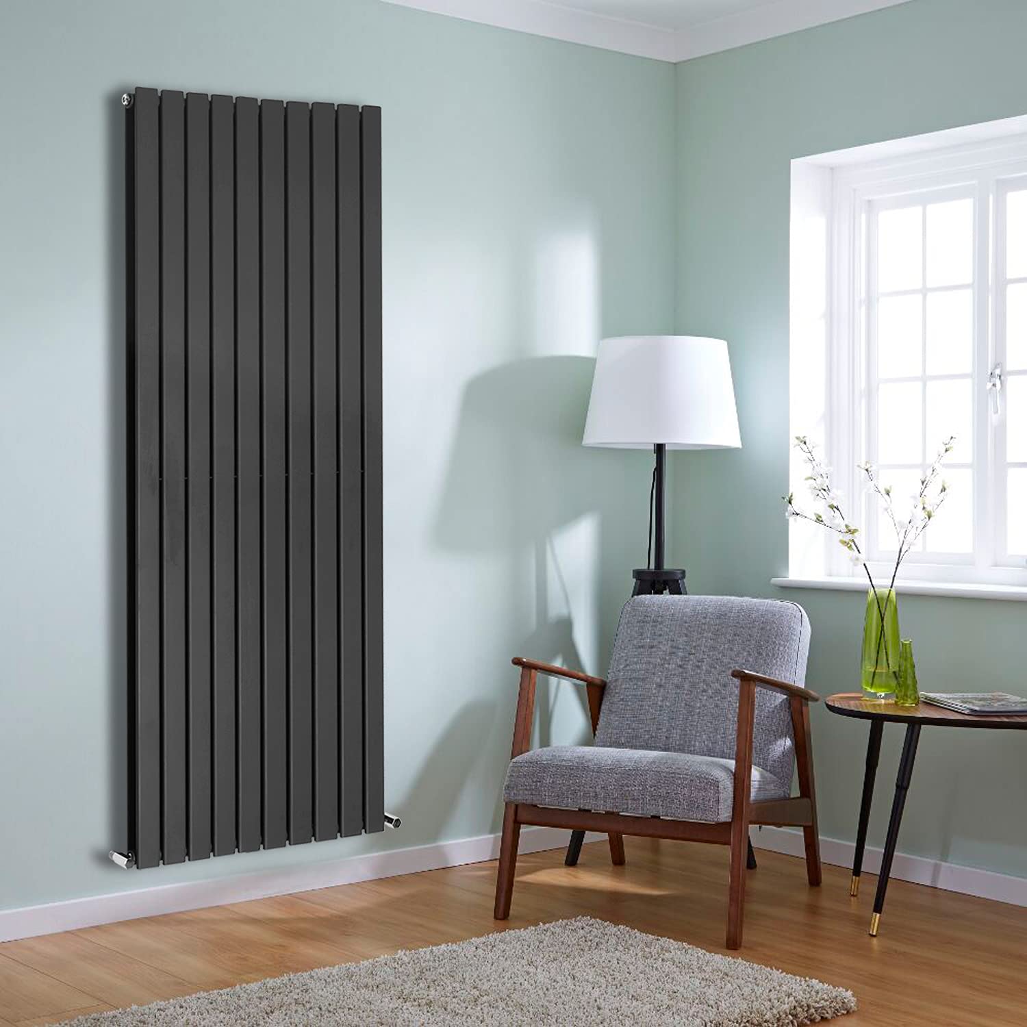 NRG Flat Panel Radiator 1800x680mm 10 Bars Double Anthracite