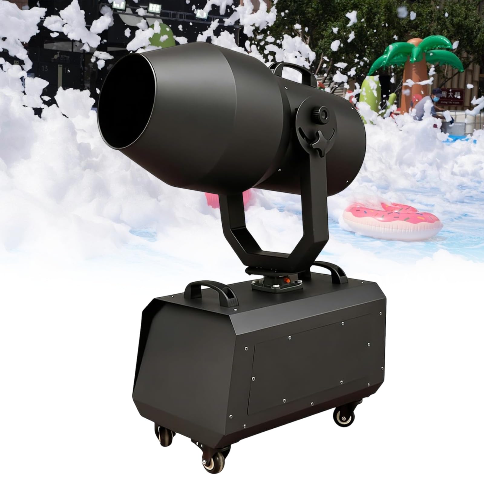 Máquina De Espuma Para Fiestas, Máquina De Burbujas De 2000 W, Máquina De Espuma Con Efecto De Escenario, Máquina De Pulverización De Espuma Para Jardines, Piscinas, Interiores