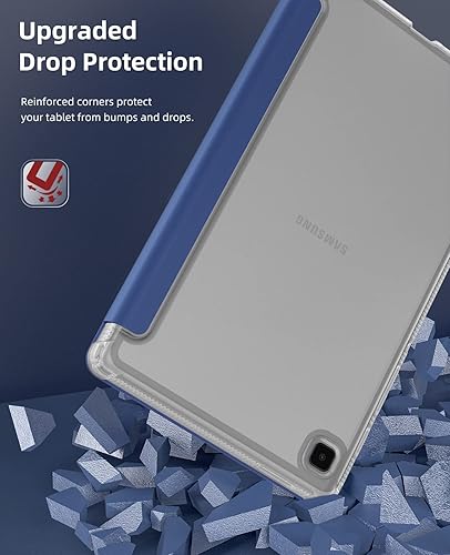 Miniatura 5 de MoKo Funda Compatible con Samsung Galaxy Tab A7 Lite 8.7 Pulgadas SM-T225T220T227, Funda Inteligente Trifold delgada y ligera con soporte y carcasa