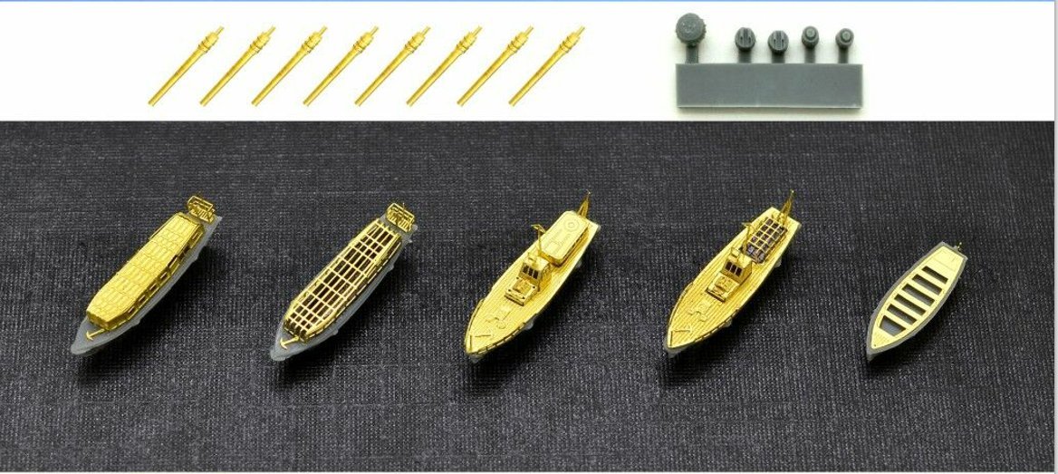 フジミ　1/700 戦艦榛名　エッチング＋甲板セット 1/700 グレードアップパーツシリーズ 日本海軍高速戦艦 榛名