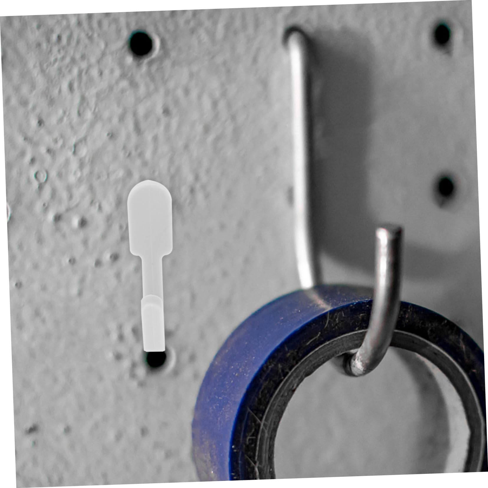 HOMOCONO Pegboard Hooks Wall Mount 20pcs Heavy Duty Hangers Garage Hooks Tool for Shop Easy Install