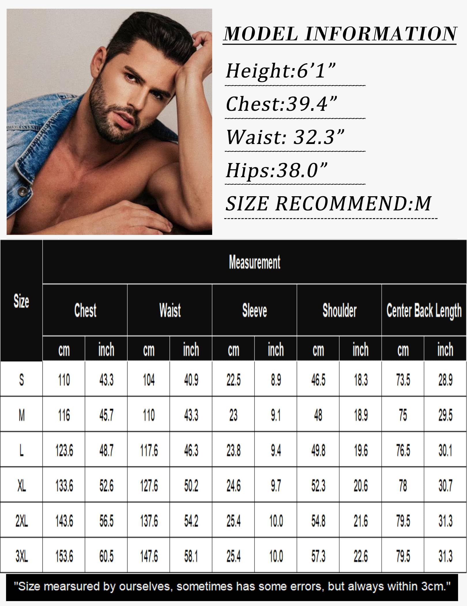 COOFANDY Chemise Homme Manches Courtes en Coton Décontractée d’Été pour Plage avec Pochette Poitrine