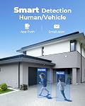 Reolink 4K 8CH PoE Security Camera System H.265, 4pcs 8MP Weatherproof Person/Vehicle/Pet Smart Detection Outdoor PoE IP Cameras, 8-Channel NVR with 2TB HDD for 24/7 Recording, RLK8-800B4