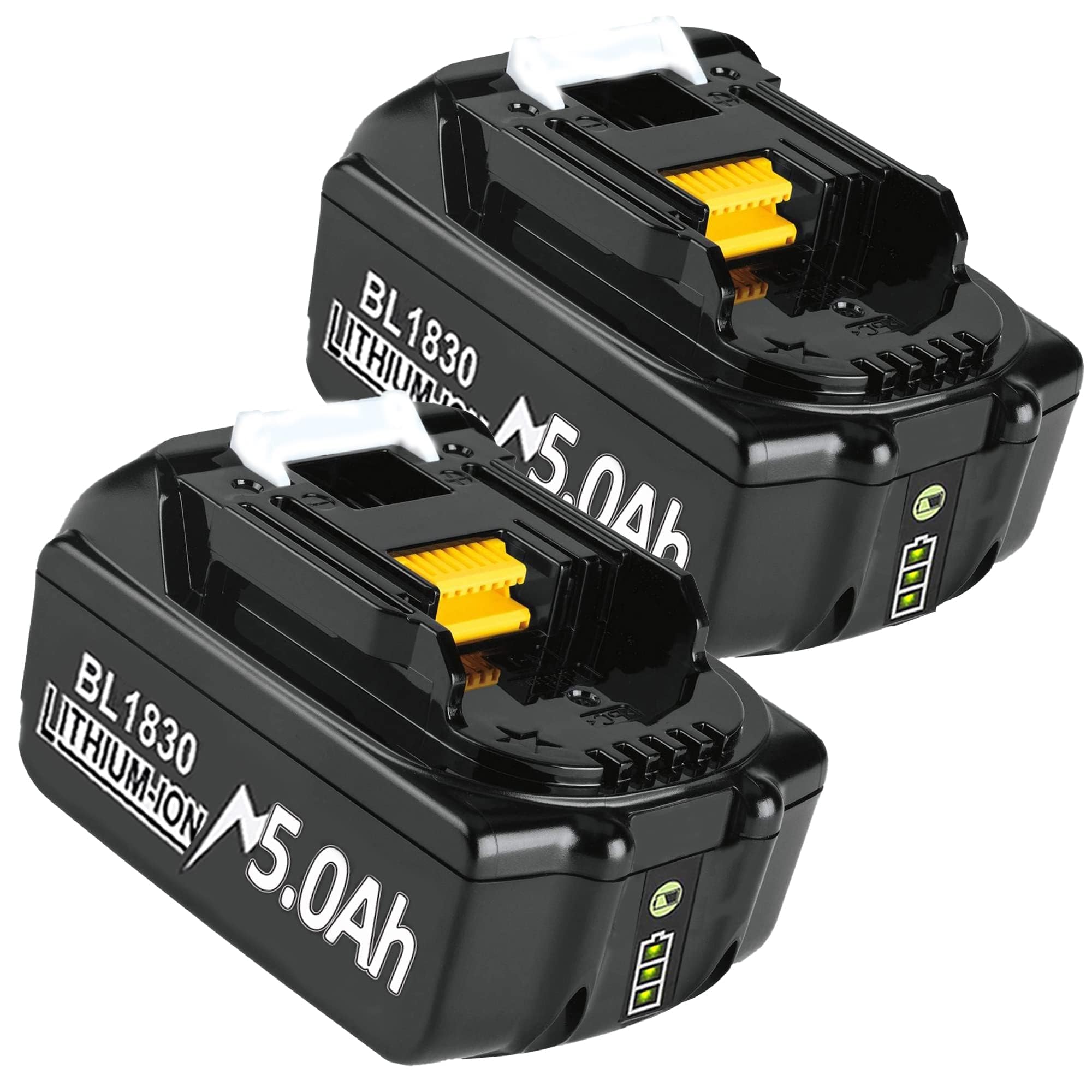 Replacement for Makita 18V Batteries 2X 5000mAh — image 1
