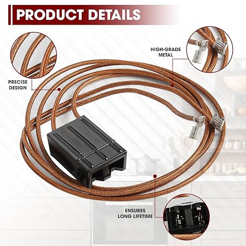 Miniatura 4 de WB17T10006 Kit de bloque de terminales de quemador de superficie de Seentech  Compatible con rangosestufashornos GE Kenmore Hotpoint  Reemplaza