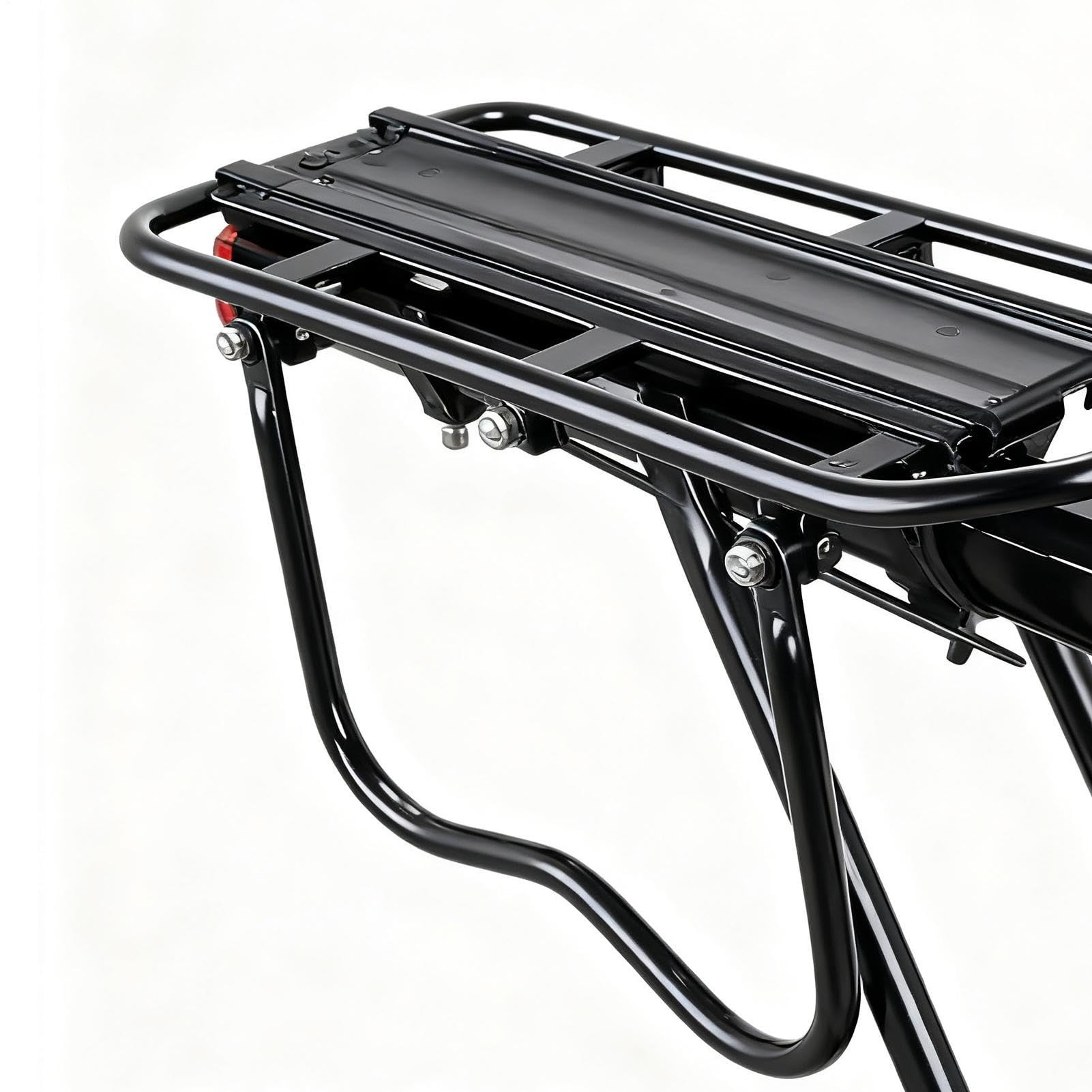 Ladestation für Fahrrad, 25 kg, Schnellentriegelung mit Werkzeug | Schnellspanner Gepäckträger hinten für Radsport Straße Berge Stadt Ladung Männer Frauen