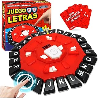 Comprar Juegos de mesa 24 letras en español,Juego alfabético increíblemente interesante con 2 modos, 140 categorías temáticas,Tormenta de Palabras,Juego de palabras para pensar en familia y en fiestas,2 a 8
