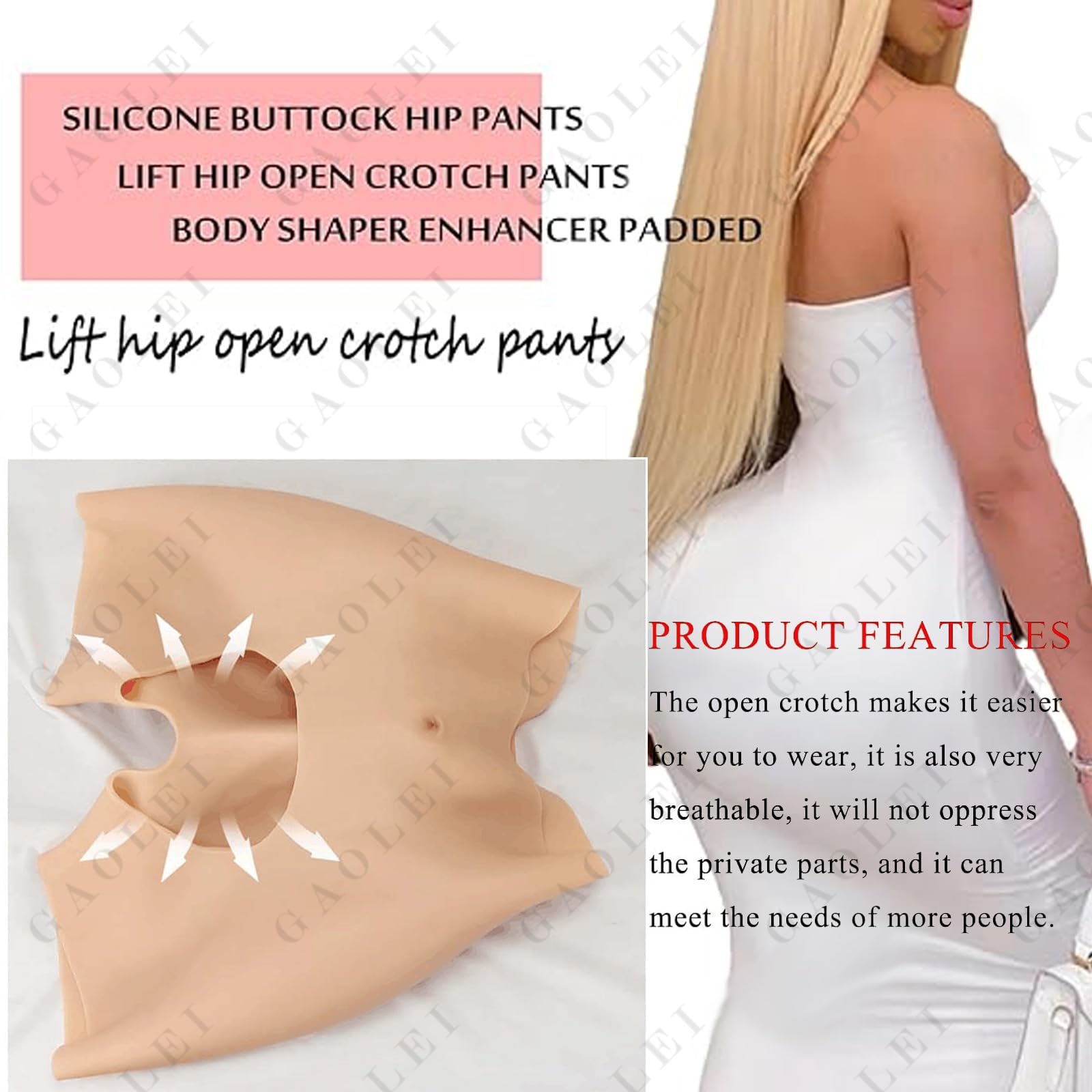 Adima Silikon Shapewear - Unsichtbare Hüftpolsterung Für Feminine Kurven