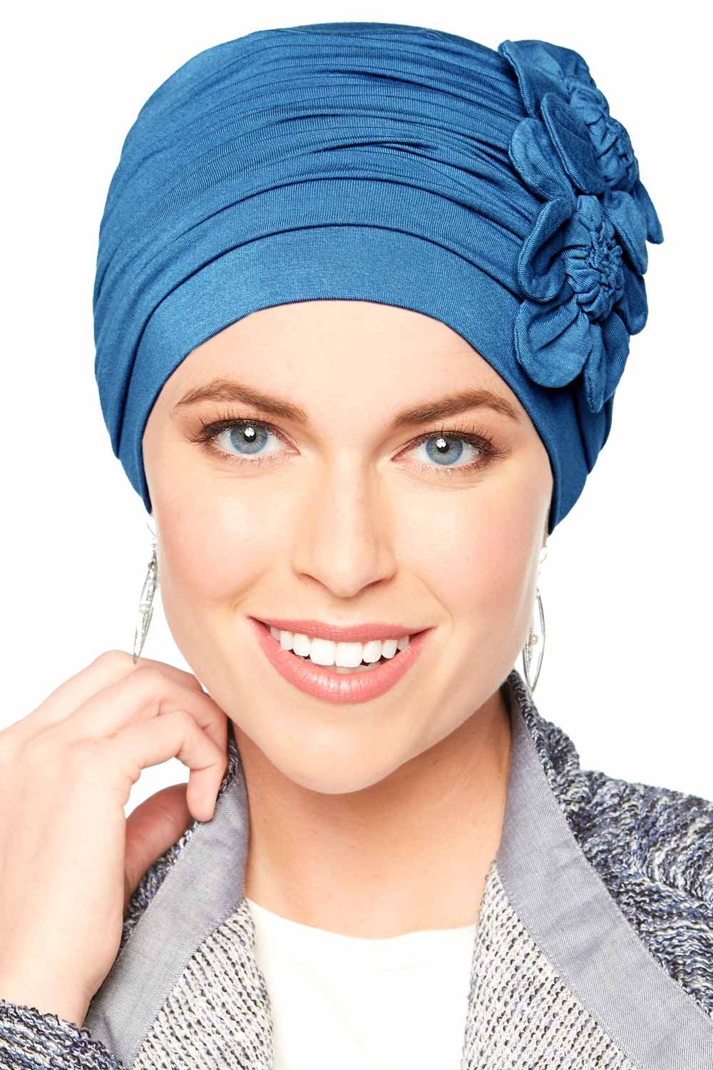 CardaniFlapper Turban - Vintage Flapper Hat in Soft Viscose from Bamboo