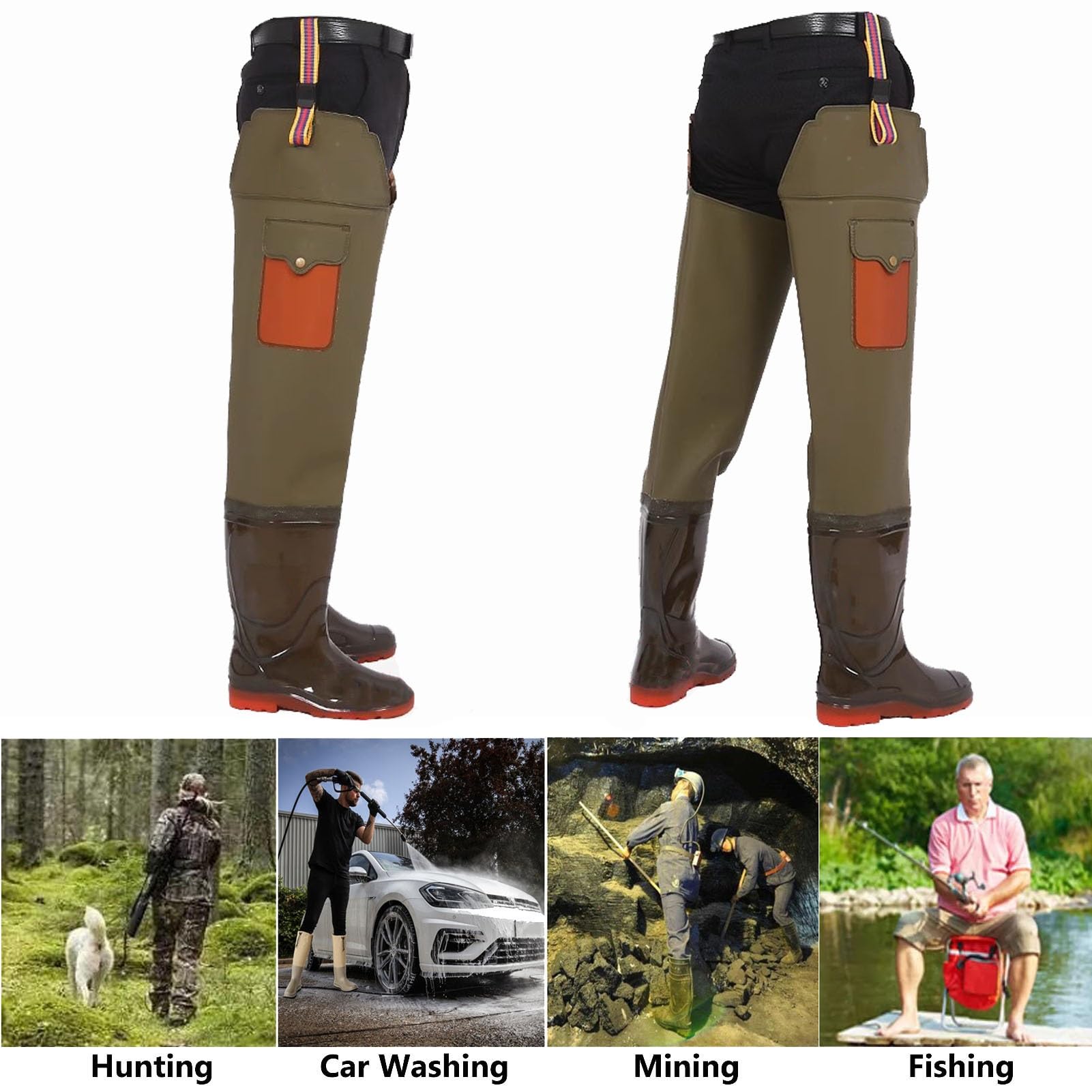 Waders de pêche