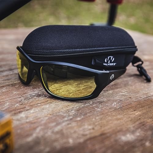 Miniatura 6 de Walker's IKON Carabine - Gafas de tiro de marco completo  Anteojos de seguridad antideslizantes resistentes a los impactos para caza, paño para