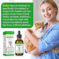 Vista 5 de Antibióticos para gatos para infecciones, antibióticos naturales para gatos, multivitamínicos líquidos para gatos, antibióticos para gatos que