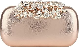 TOOBA Handicraft Hand Embroidered Box Clutch Bag Purse for Bridal, Casual, Wedding Bag for Women & Girls Price In India
