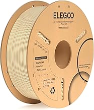 WOL3D Premium PLA+ Filament 1.75mm 1KG,Tougher and Stronger 3D Printer Filament Pro Dimensional Accuracy +/- 0.02mm, 1kg Spool(2.2lbs) Fits for Almost All FDM 3D Printers. (Bisque Beige)