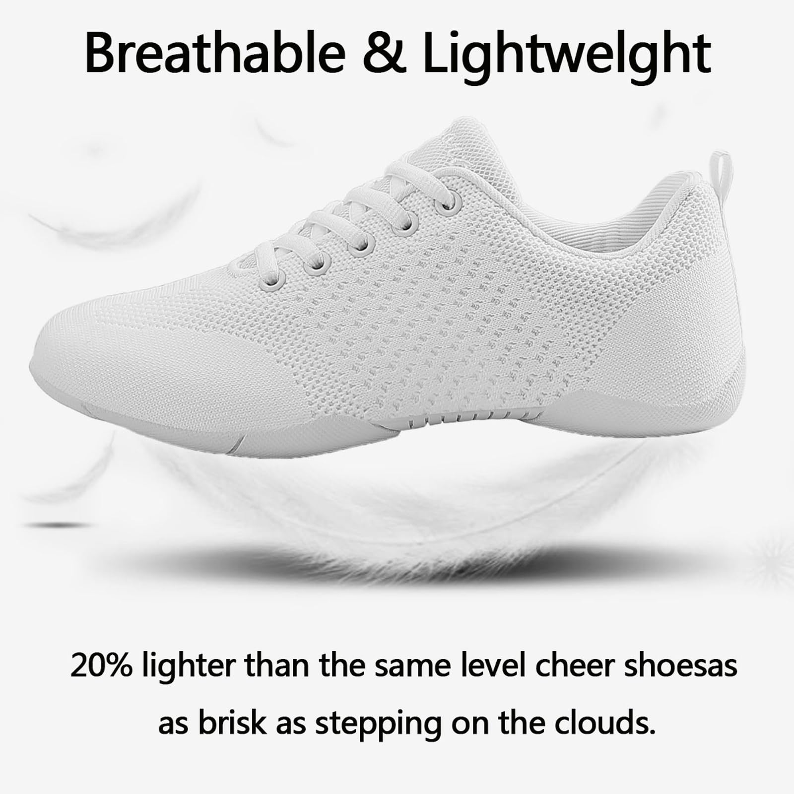 Cheer Chaussures Danse Athlétique Tennis Respirable Filles Femmes