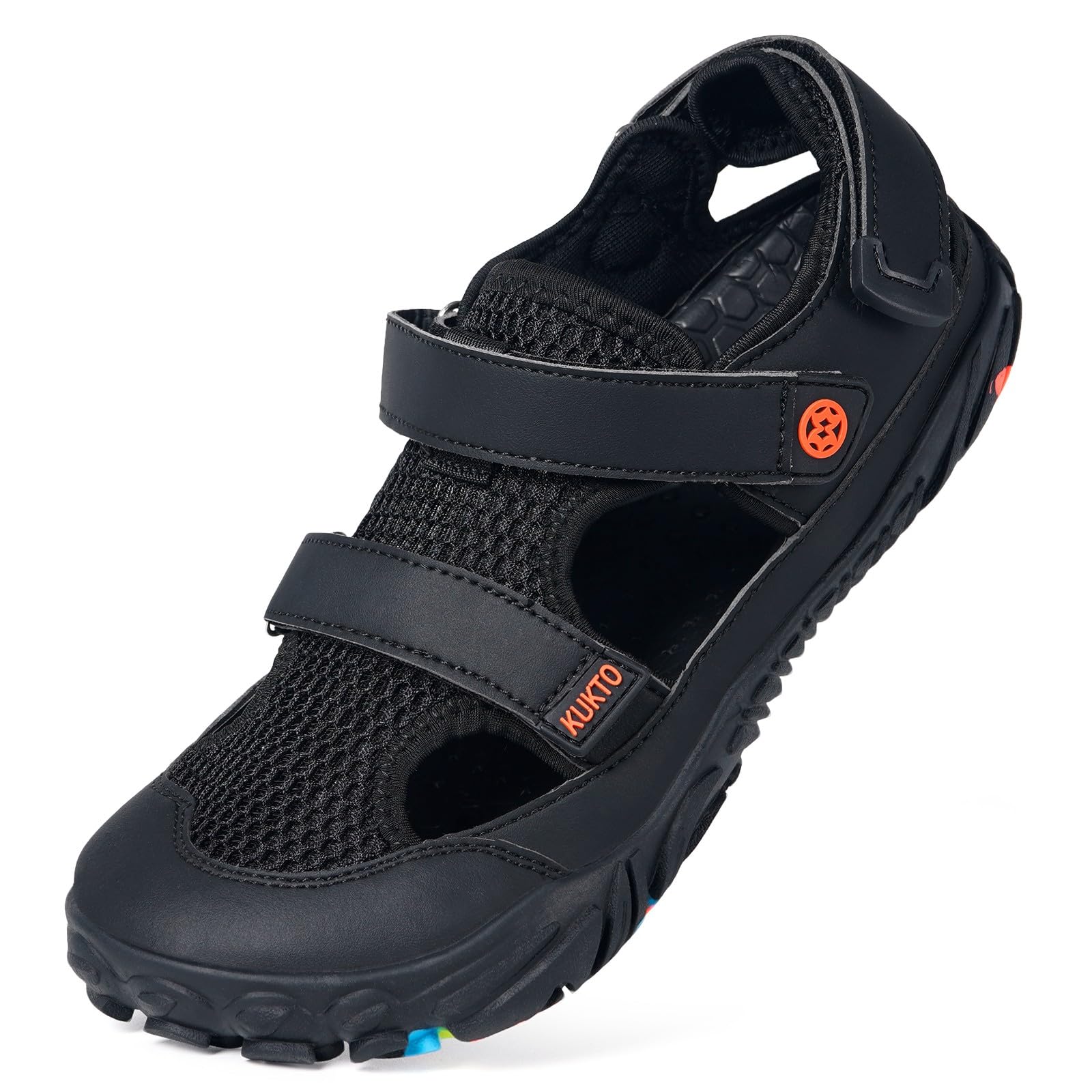 Mens Womens Water Shoes Barefoot Beach Sandals Wide Width Quick Dry Swim Aqua Shoes with Arch Support for Pool Diving Hiking Kayaking Outdoor Sport