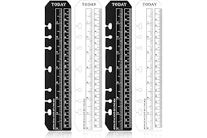 4-in-1 Page Markers & Planners with Measuring Ruler