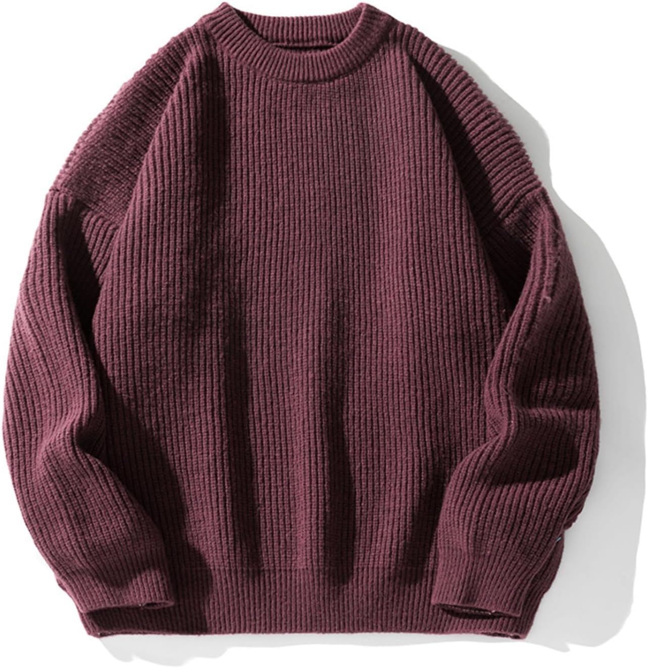 Men's Vintage Grandpa Aesthetic Sweaters Crewneck Knitted Sweatshirt Pullovers Y2K Grunge Clothing Korean Streetwear - Image 4