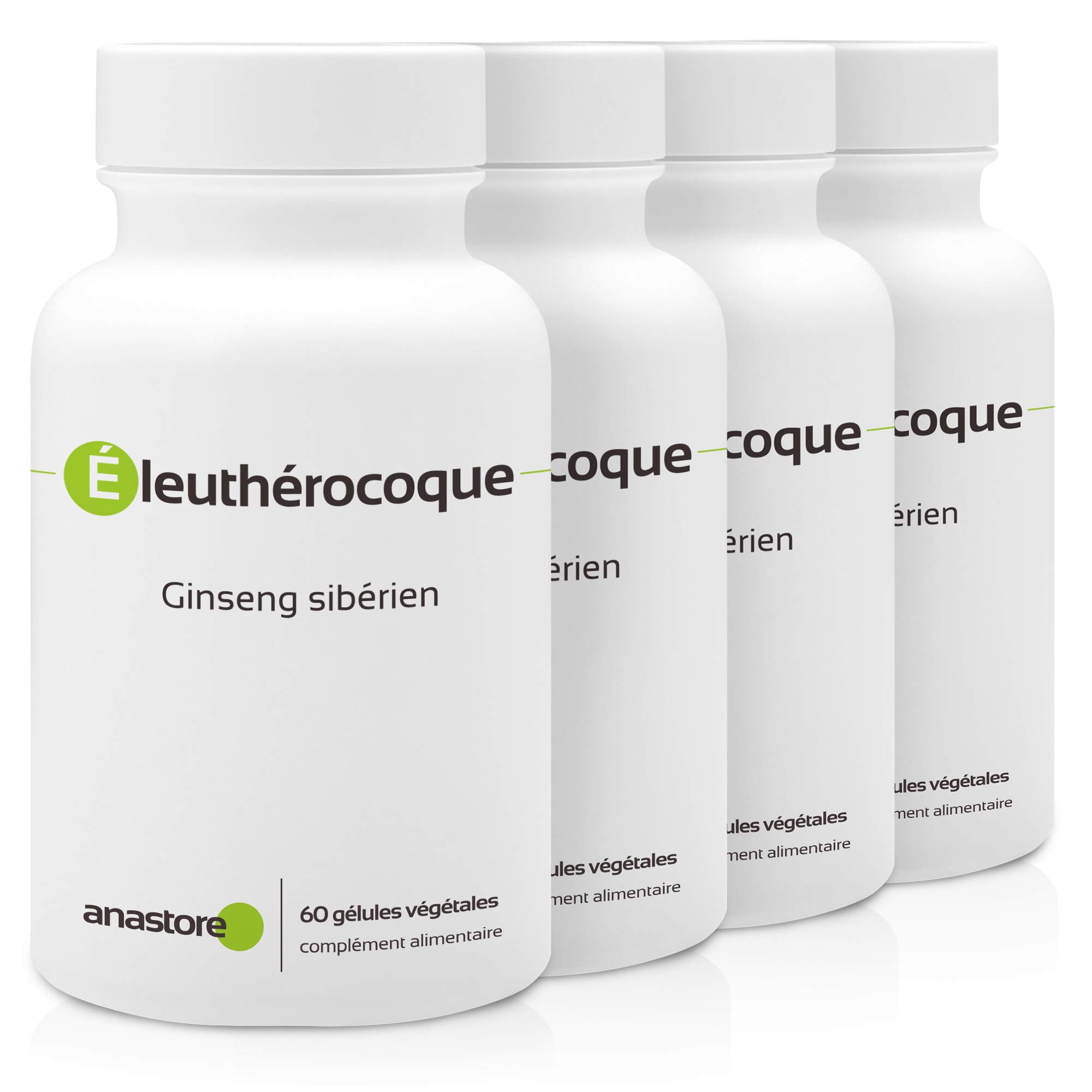 ELEUTEROCOCCO * PACK 3+1 GRATIS * 500 mg / 240 capsule * Titolato allo 0,8% in eleuterosidi * Energia, Equilibrio emozionale