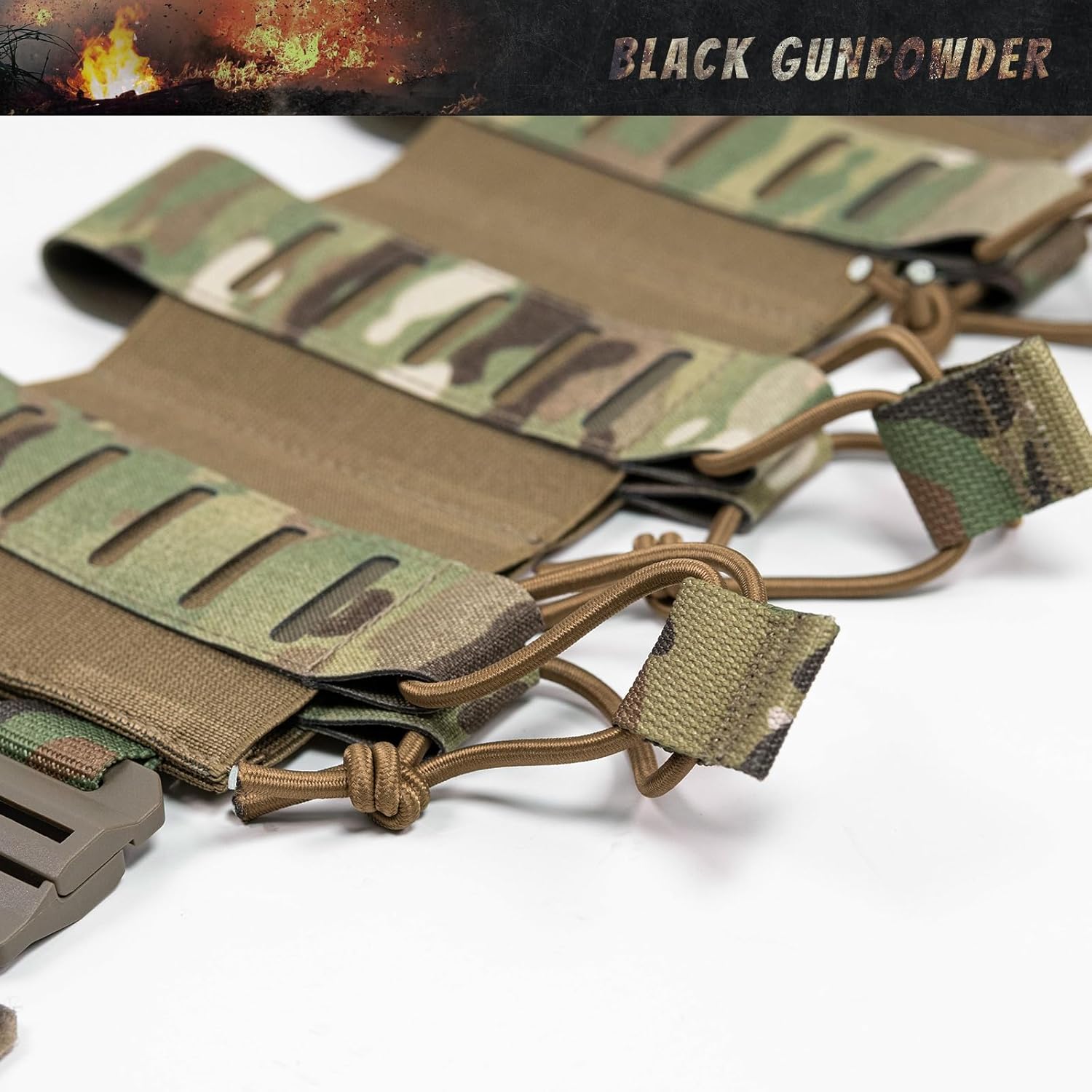 Elastic Tactical Quick Release Cummerbund Magnetic Buckles Model TC1