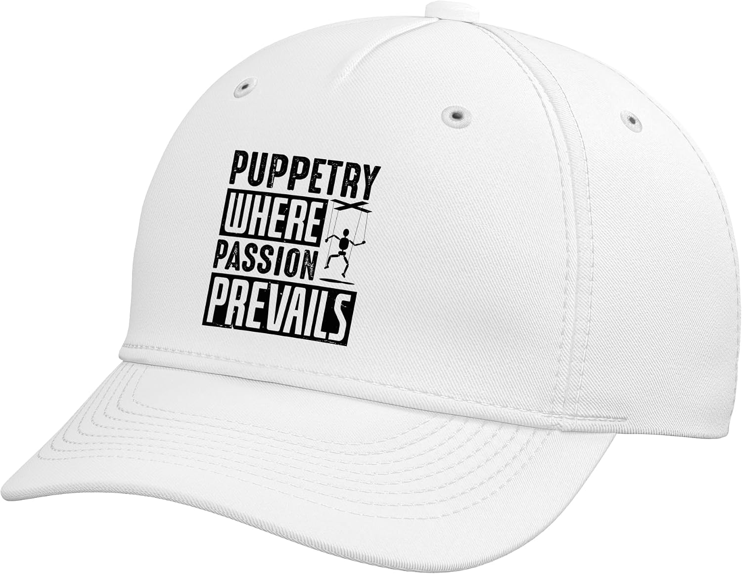 Puppeteering Ventriloquist Marionette Puppetry Adjustable Baseball Hat