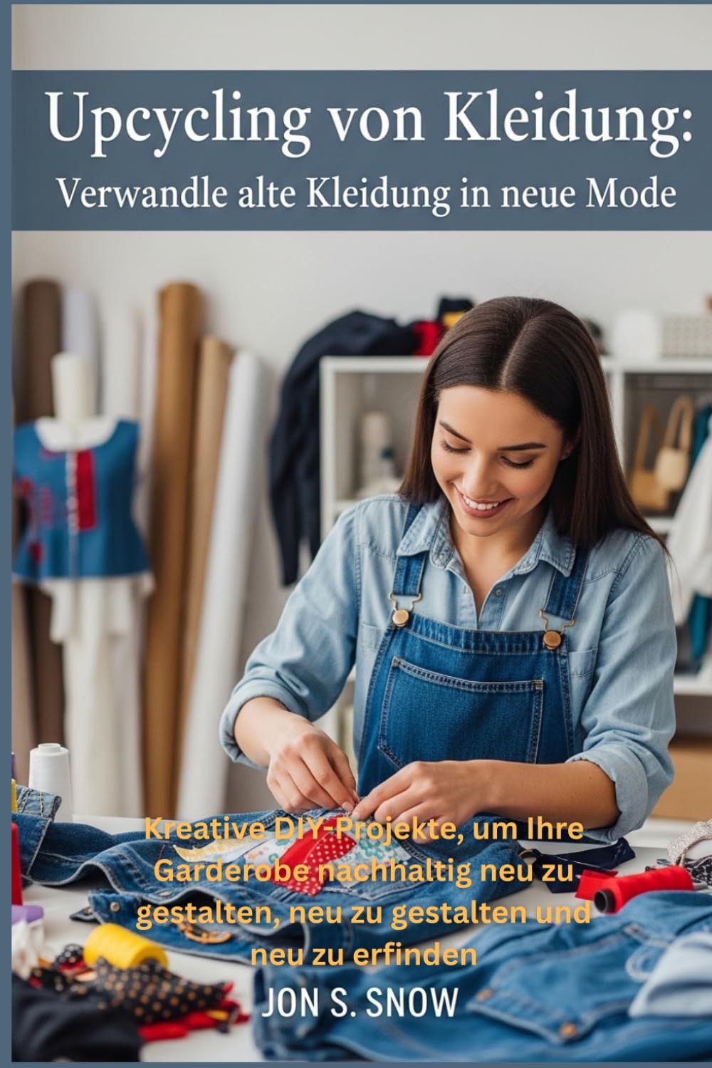 Upcycling von Kleidung: Verwandle alte Kleidung in neue Mode: Kreative DIY-Projekte, um Ihre Garderobe nachhaltig neu zu gestalten, neu zu gestalten und neu zu erfinden