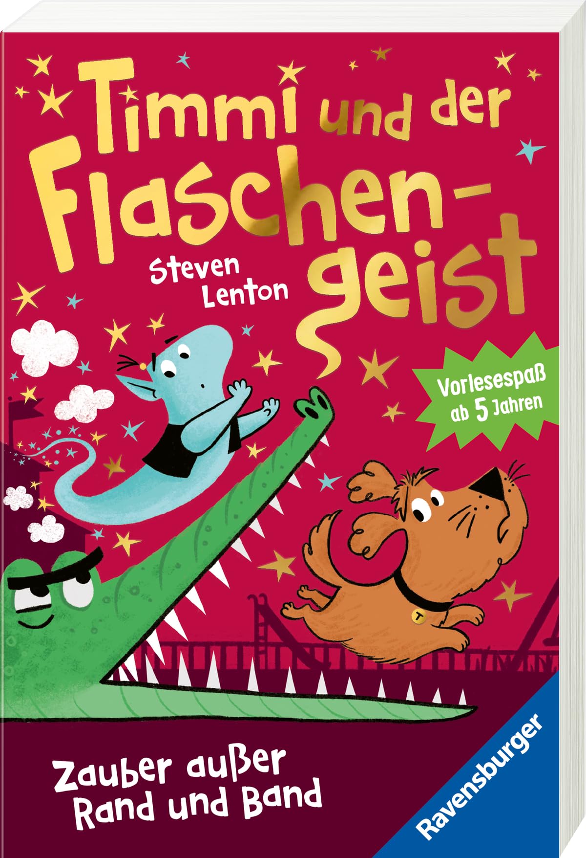 Timmi und der Flaschengeist (Band 2): Zauber außer Rand und Band - Kinderbuch ab 5 Jahre, Vorlesebuch
