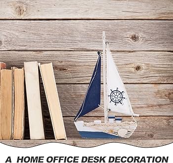 Amazon.co.jp: Gatuida 木製帆船模型 装飾 地中海風インテリア