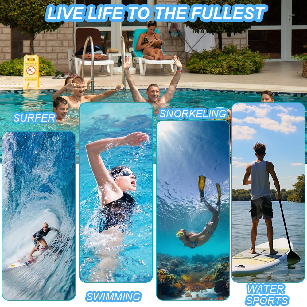 Pinzas para la Nariz de Silicona 2 Pcs Impermeable Entrenar Buceo Natación